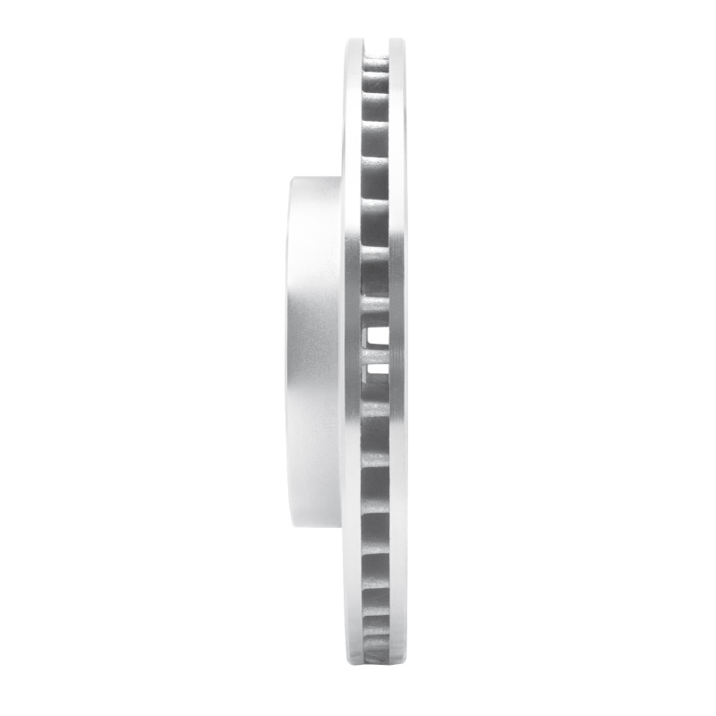 Ford Contour Brake Rotor (1) - Front Left - R1 Concepts - Drilled & Slotted - Silver - `95-`04